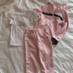 Champion White T-Shirt for Kids